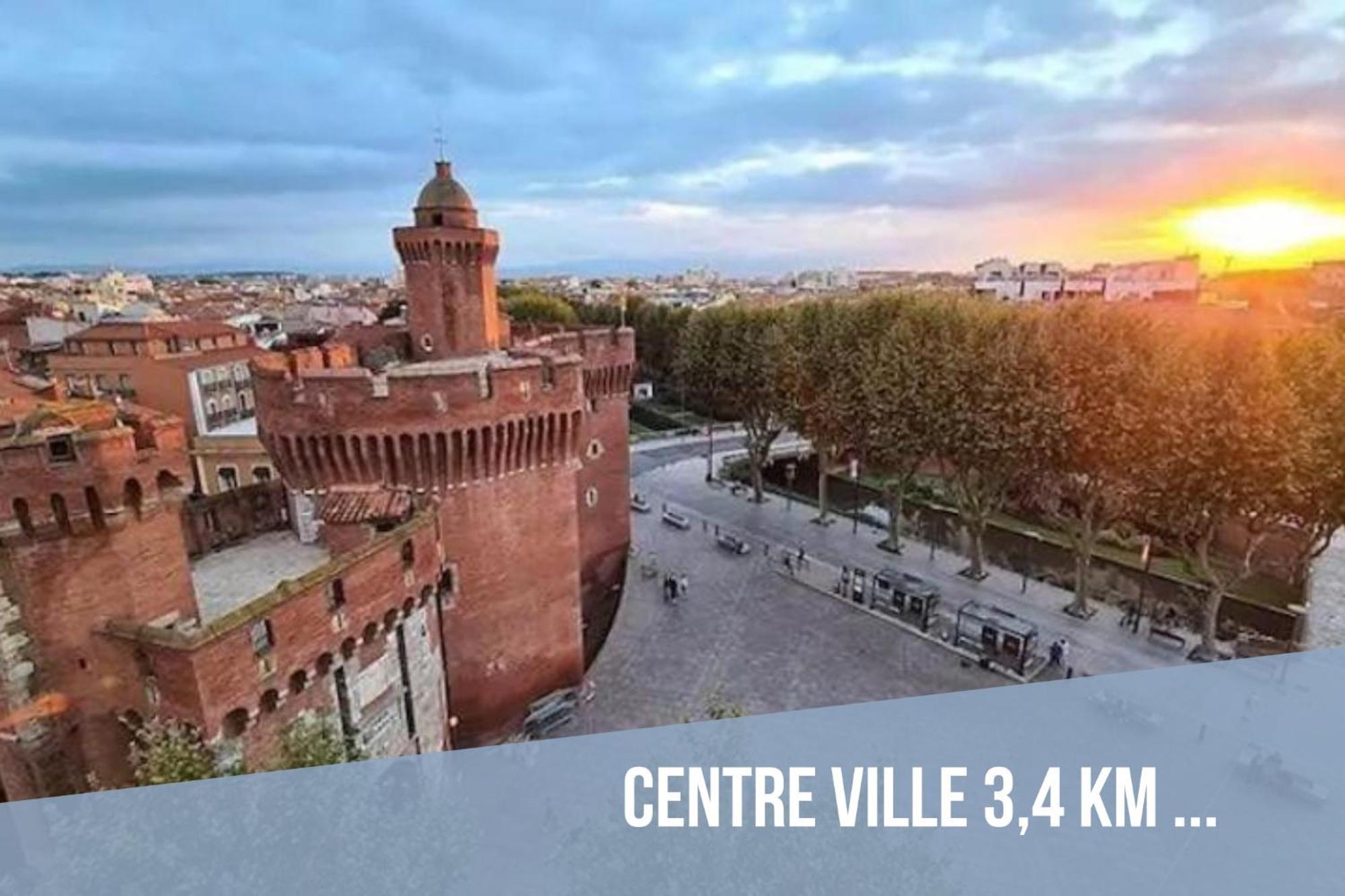 L'Artmonie - Climatise - Jardin - Centre-Ville - Plage Перпинян Екстериор снимка